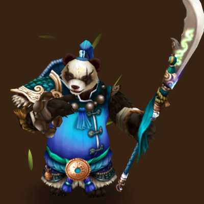 Water Panda Warrior (Mo Long)